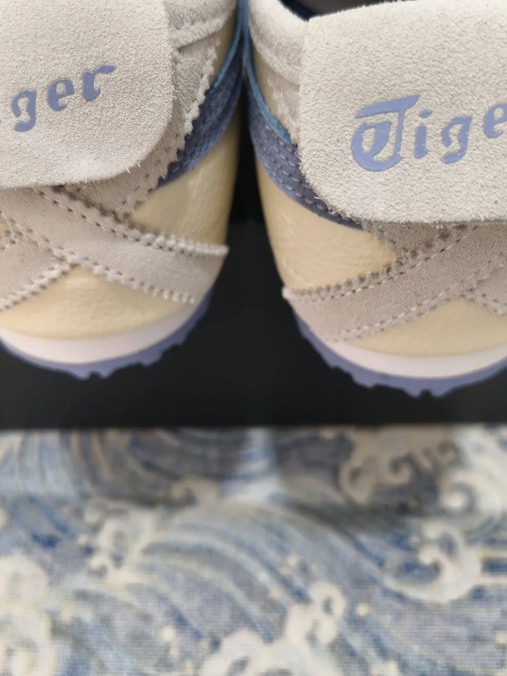 Onitsuka Tiger Mexico 66 Sneakers in Cream & Lavender